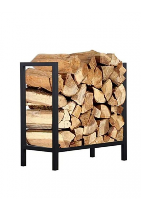 MİNİ Dekoratif Metal Şömine Yanı Odunluk